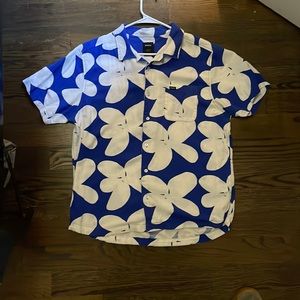 RVCA floral party shirt